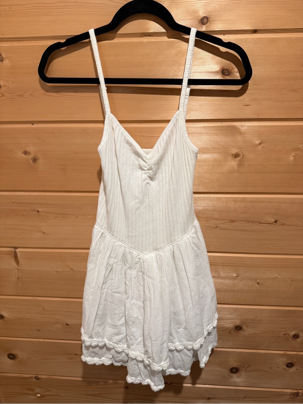 Arie White Ruffle Dress - Picture 2 of 6